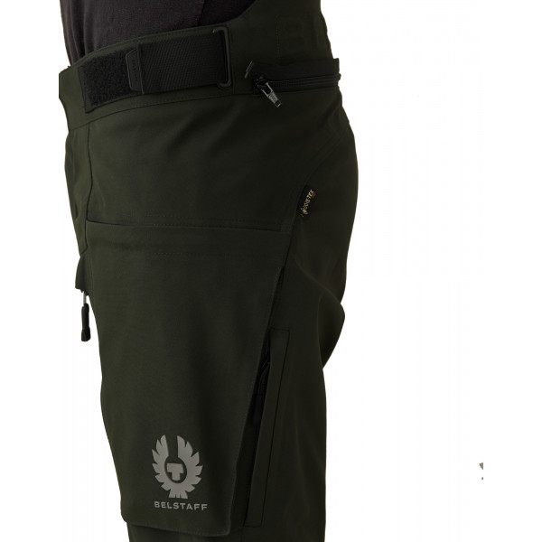 Belstaff Long Way Up Dark Olive Black Trousers