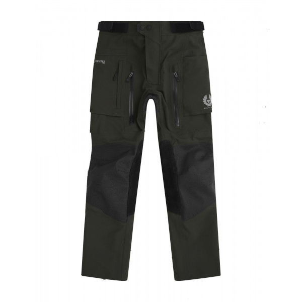 Belstaff Long Way Up Dark Olive Black Trousers