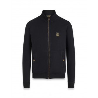 Belstaff Long Way Up Zip Through Jersey Black