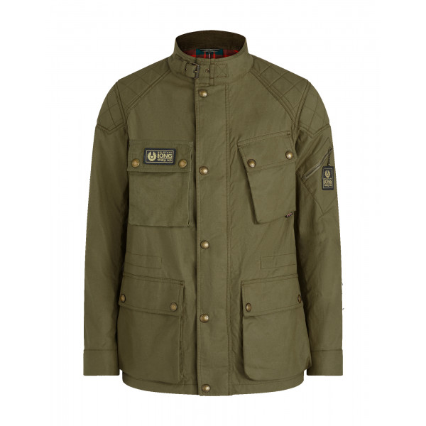 Belstaff Long Way Up Field Jacket Salvia