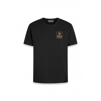 Belstaff Long Way Up Small Logo Short Sleeve T-Shirt Black