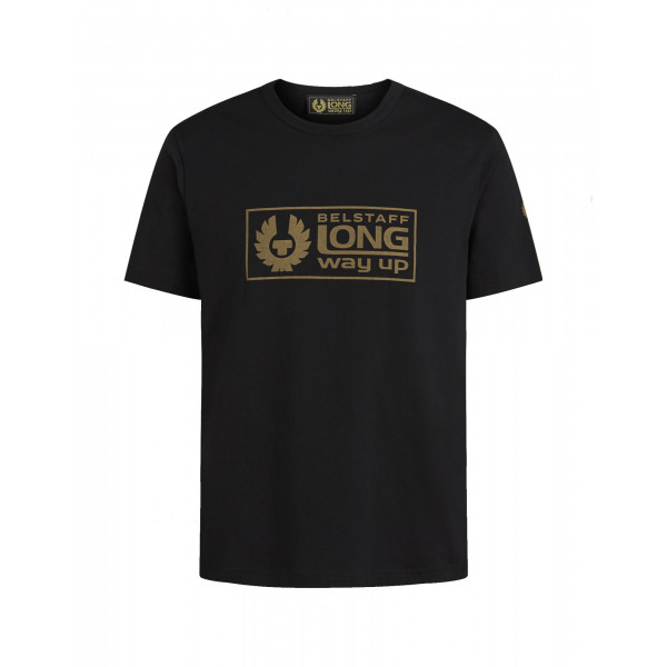 Belstaff Long Way Up Box Logo T-Shirt Black