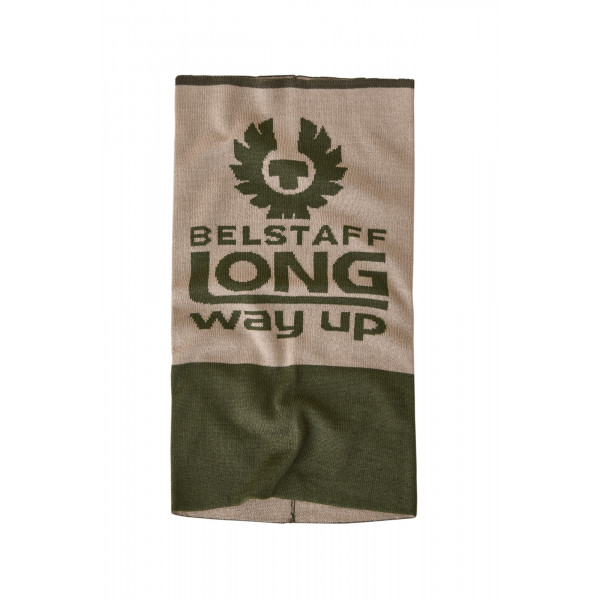 Belstaff Long Way Up Neck Warmer Olivine & Putty