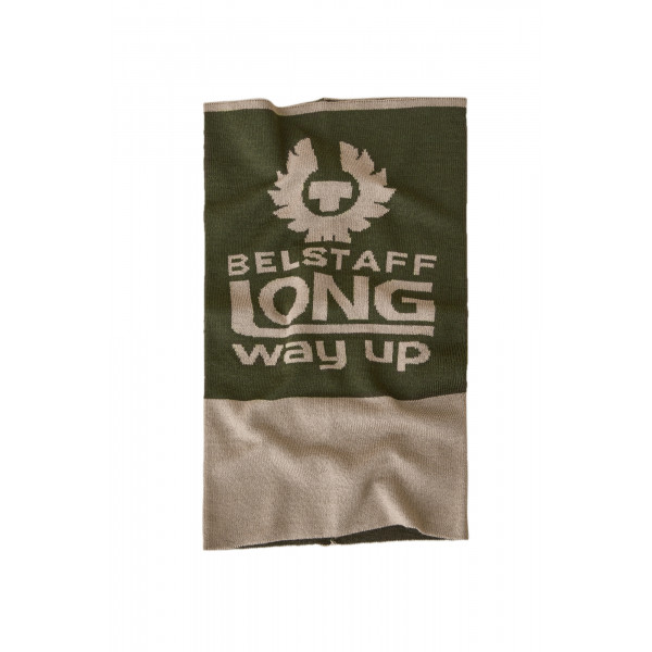Belstaff Long Way Up Neck Warmer Olivine & Putty