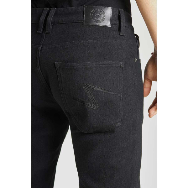 Pando Moto Steel Black 02 Men's Jeans