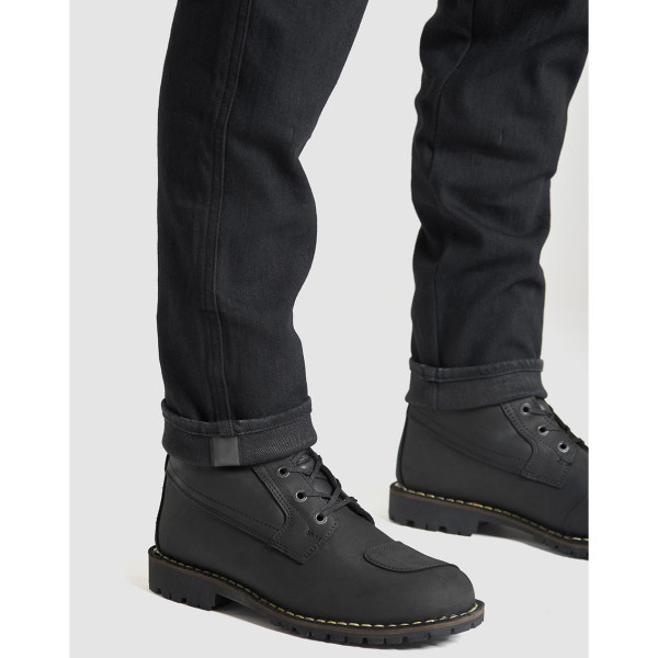 Pando Moto Steel Black 02 Men's Jeans