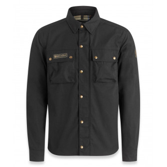 Belstaff Mansion Riding Shirt - Black