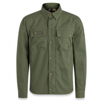 Belstaff Mansion Riding Shirt - Forest Green