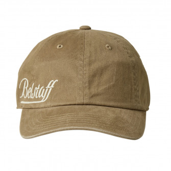 Belstaff Script Logo Baseball Cap - Faded Khaki