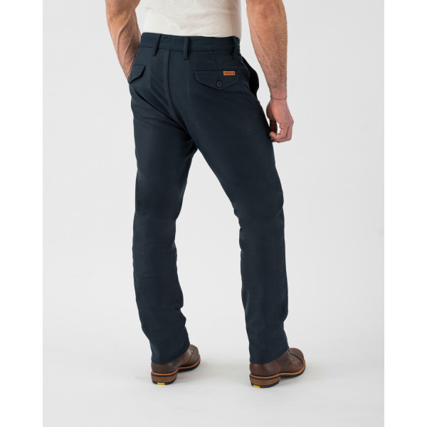 Rokker Chino Navy Trousers Rokker Chino Navy Trousers