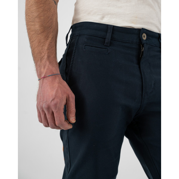 Rokker Chino Navy Trousers Rokker Chino Navy Trousers
