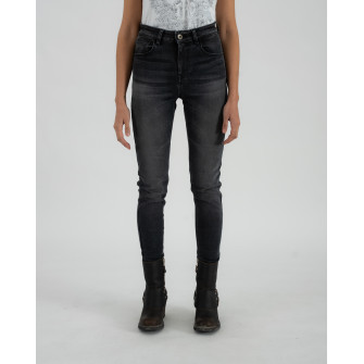 Rokker Rokkertech Jean Lady High Waist Dark Grey