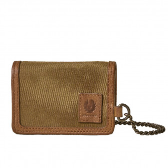Belstaff Trucker Wallet Canvas Beige