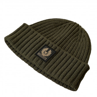 Belstaff Watch Wool Hat Military Green
