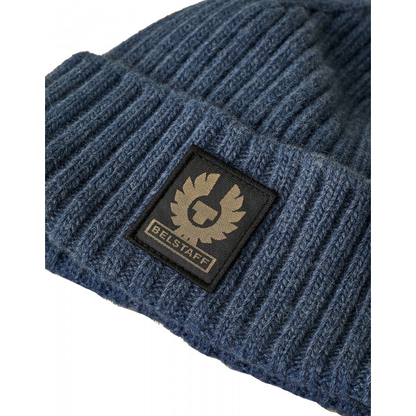 Belstaff Watch Wool Hat Racing Blue
