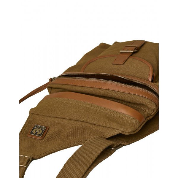 Belstaff Holdster Bag Canvas Beige