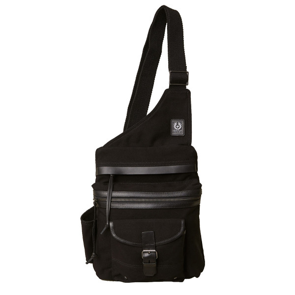 Belstaff Holdster Bag Canvas Black