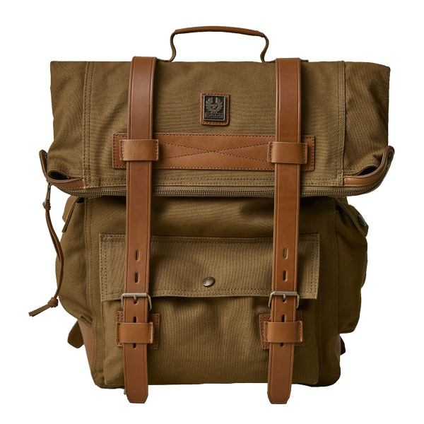 Belstaff Covert Backpack Canvas Beige