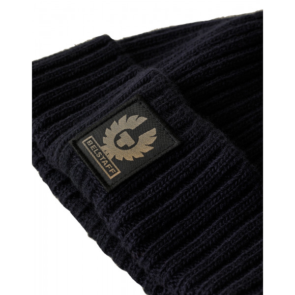 Belstaff Watch Wool Hat Dark Navy