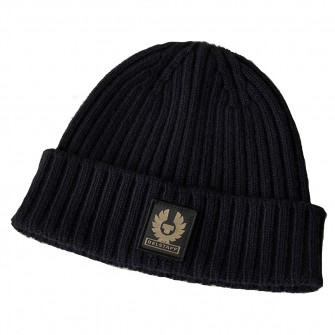 Belstaff Watch Wool Hat Dark Navy