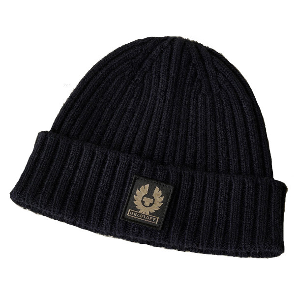Belstaff Watch Wool Hat Dark Navy