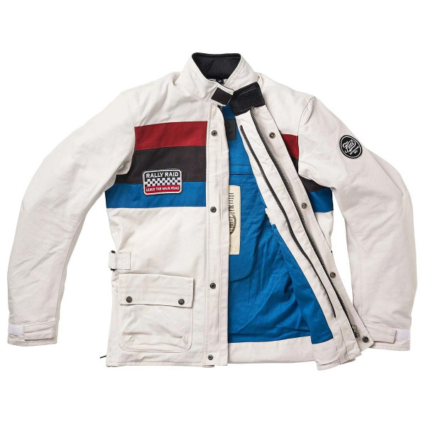 Fuel Rally Raid Jacket White Fuel Rally Raid Jacket White