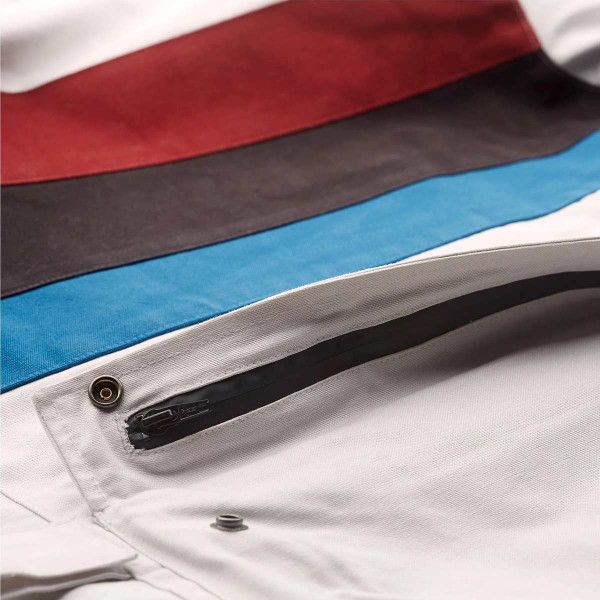 Fuel Rally Raid Jacket White Fuel Rally Raid Jacket White