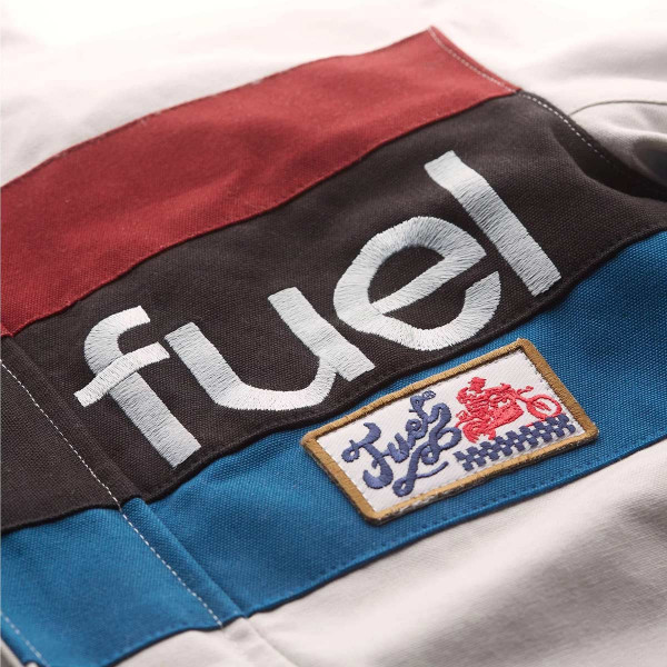 Fuel Rally Raid Jacket White Fuel Rally Raid Jacket White