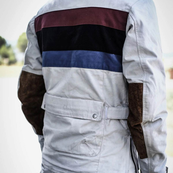 Fuel Rally Raid Jacket White Fuel Rally Raid Jacket White