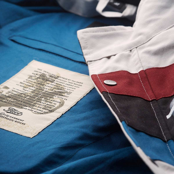 Fuel Rally Raid Jacket White Fuel Rally Raid Jacket White