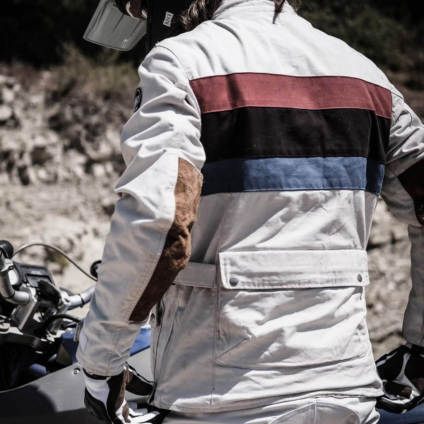Fuel Rally Raid Jacket White Fuel Rally Raid Jacket White